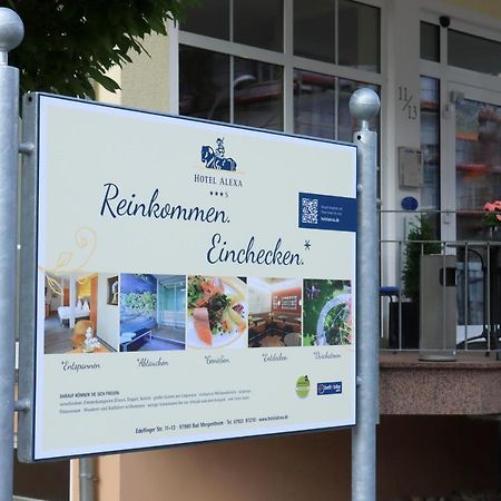 Hotel Alexa Бад Мергентхайм Екстериор снимка